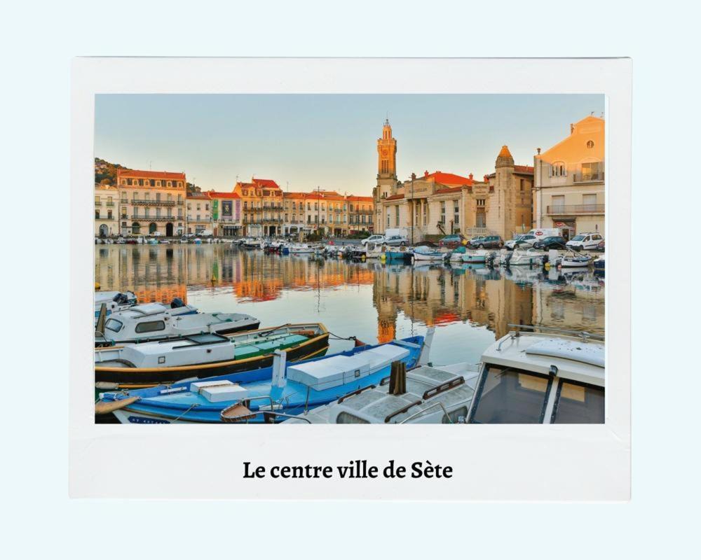 Le Paradis - Vue Imprenable Sur La Mer Sète Eksteriør billede
